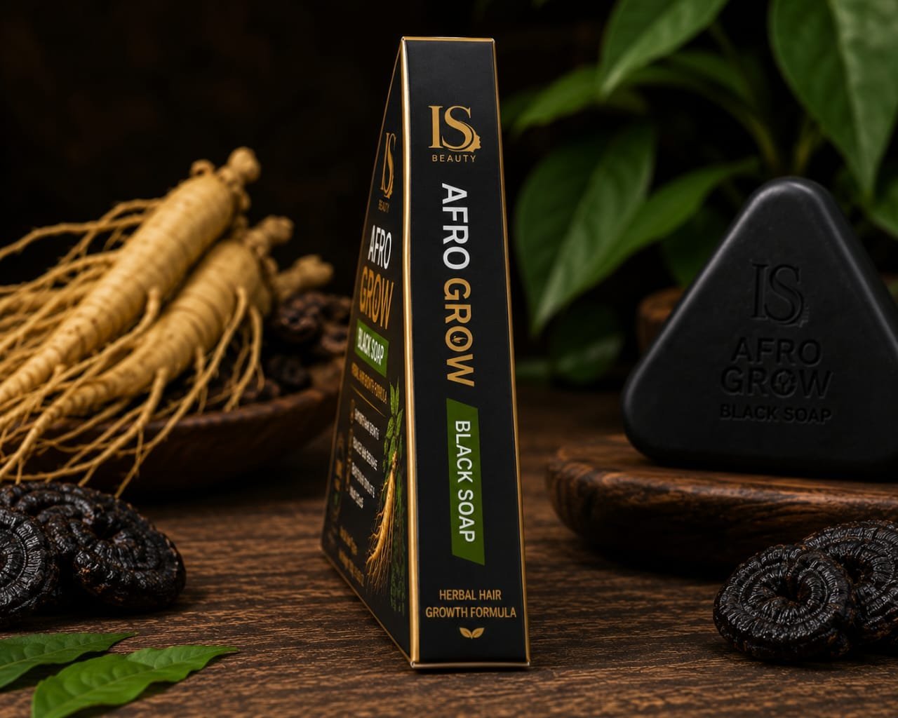 Afro Grow Black Soap - BUY 2 GET 1 FREE